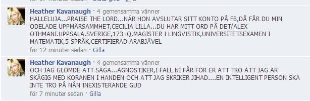 Nina jansdotter, Rikspolisstyrelsen, jan fredriksson, Trakasserier,  Anders Ahlqvist,  nättrakasserier, Facebook